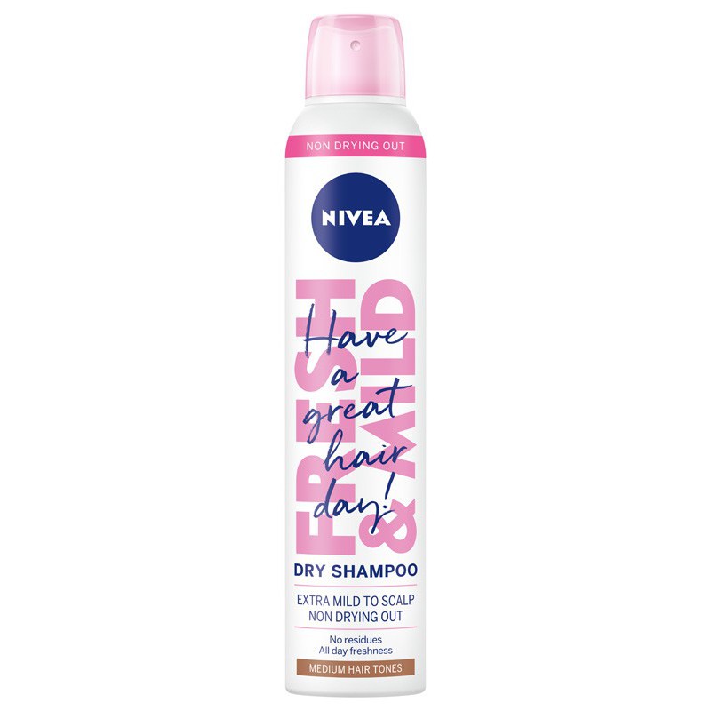 NIVEA FRESH REVIVE suchy szampon dla szatynki