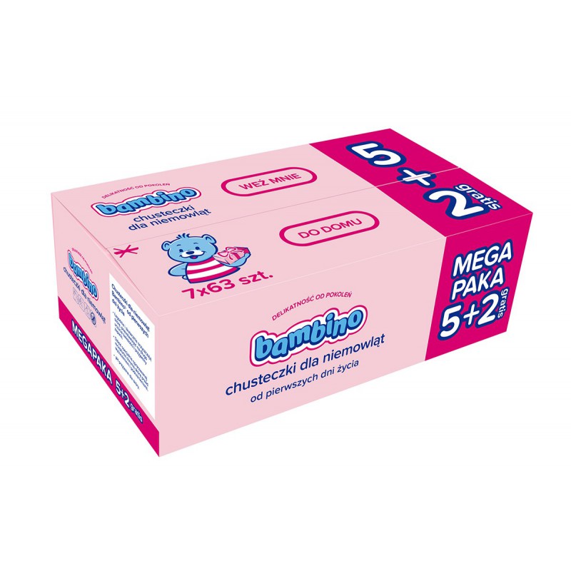 Bambino Chusteczki 7-pack