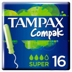 TAMPAX COMPAK SUPER TAMPONY...