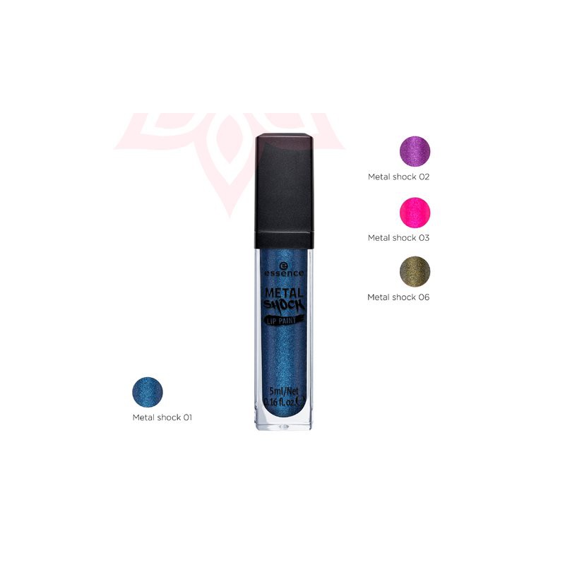 Essence Metal Shock Lip Paint nr 01 by Belladonna 5 ml