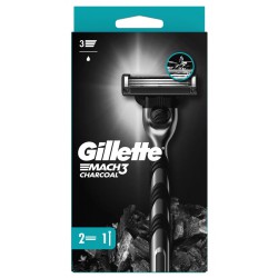 GILLETTE Mach 3 Charcoal,...