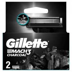 GILLETTE Mach 3 Charcoal,...