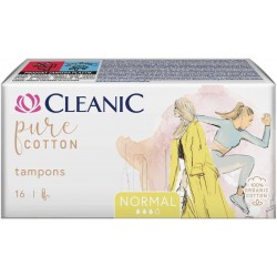 CLEANIC TAMPONY PURE COTTON...