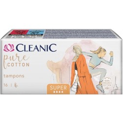 CLEANIC TAMPONY PURE COTTON...
