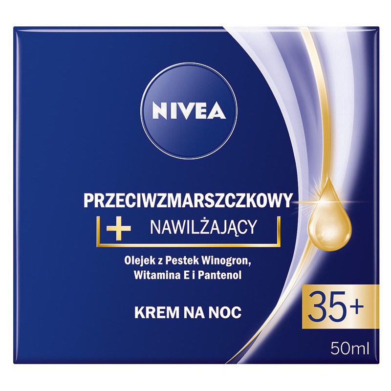 PRZECIWZMARSZCZKOWY + NAWILŻAJĄCY KREM NA NOC 35+