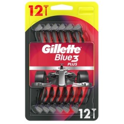 GILLETTE Blue 3 Plus Red,...
