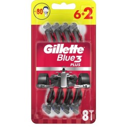 GILLETTE Blue 3 Plus Red,...