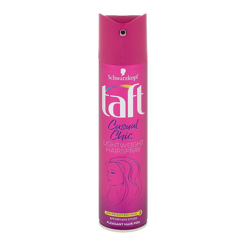 Taft Casual Chic Lakier do włosów 250 ml + 50 ml GRATIS