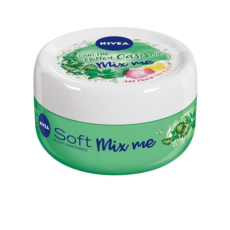 Krem intensywnie nawilżający NIVEA Soft Mix Me I am The Chilled Oasis One