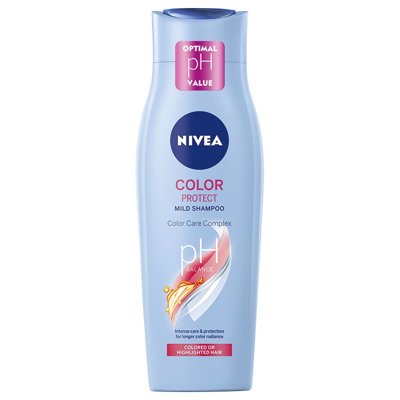 Łagodny szampon do włosów NIVEA Color Care & Protect