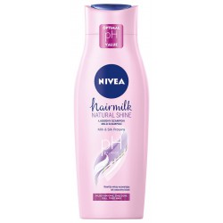 Łagodny szampon do włosów NIVEA Hairmilk Natural Shine