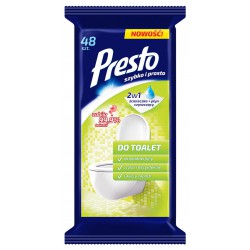 Presto ścierki nawilżane...