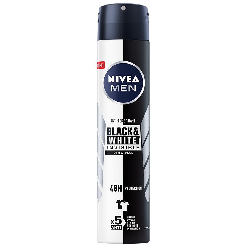 Antyperspirant NIVEA MEN Black&White Invisible Original