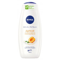 Żel pod prysznic NIVEA Apricot & apricot seed oil